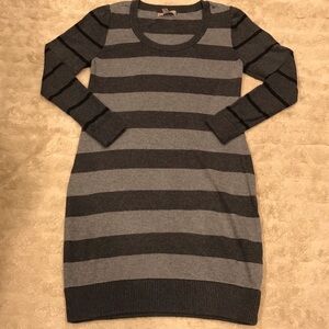 Banana Republic striped sweater minidress Size S